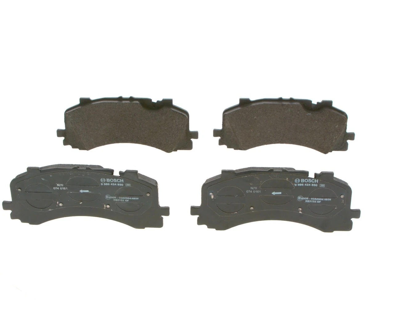 Set placute frana
