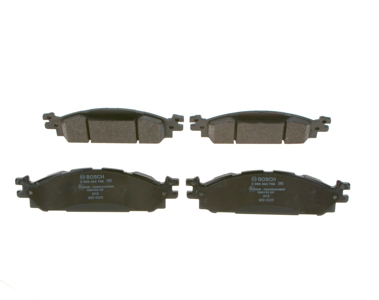 Set placute frana