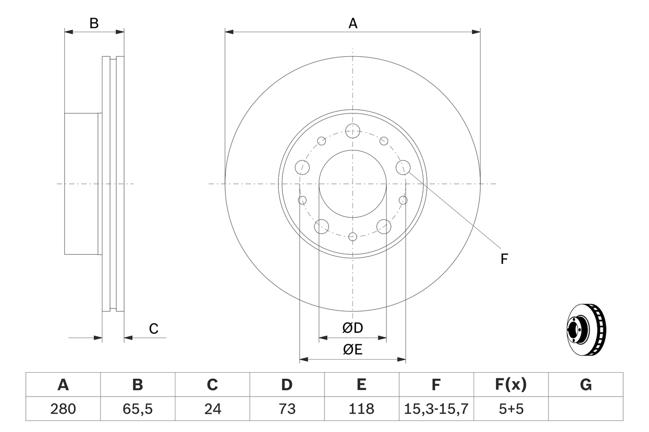 Disc frana