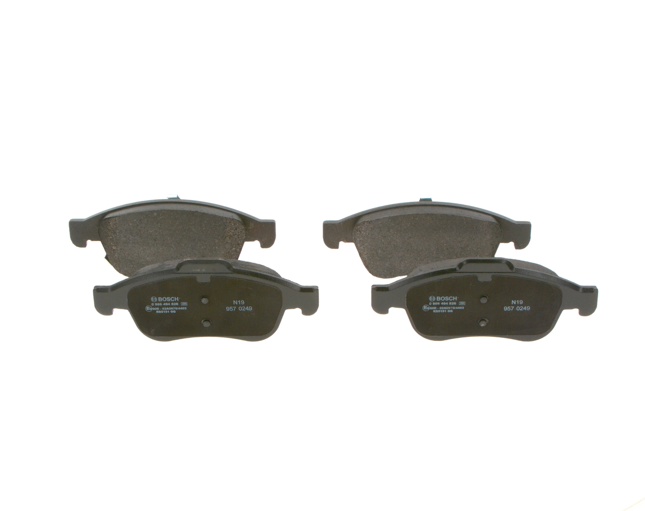 Set placute frana