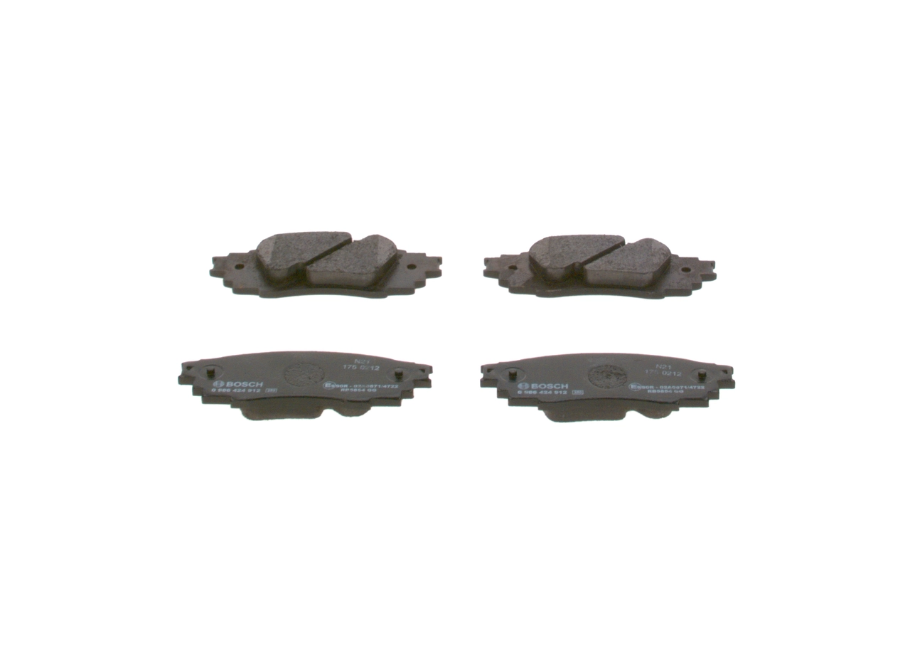 Set placute frana