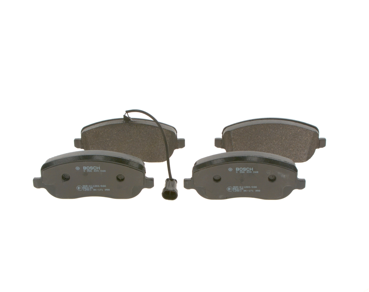 Set placute frana