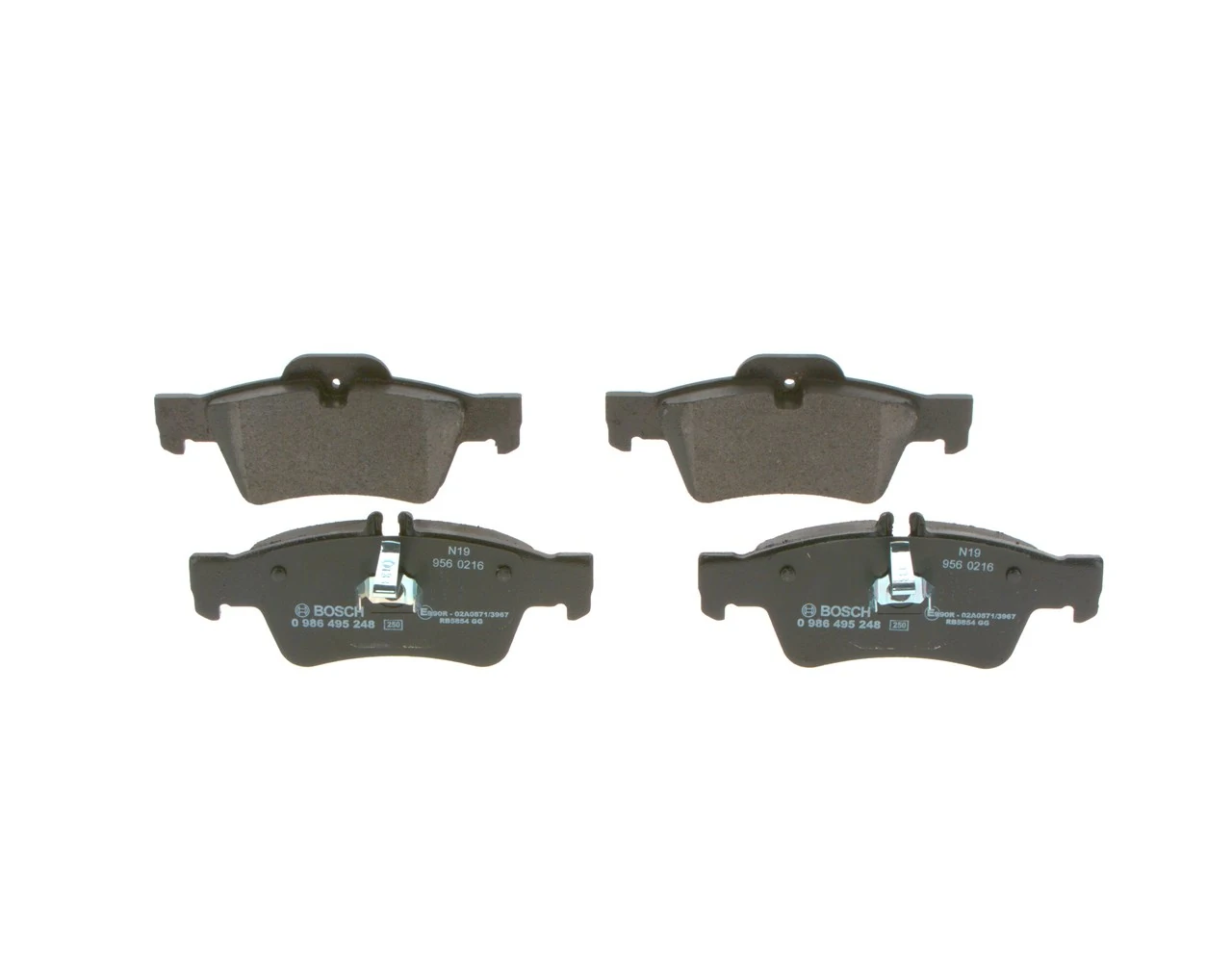 Set placute frana