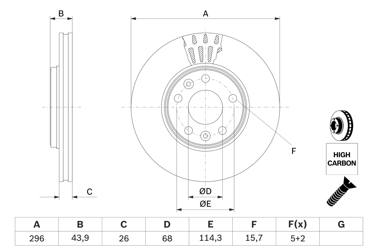Disc frana