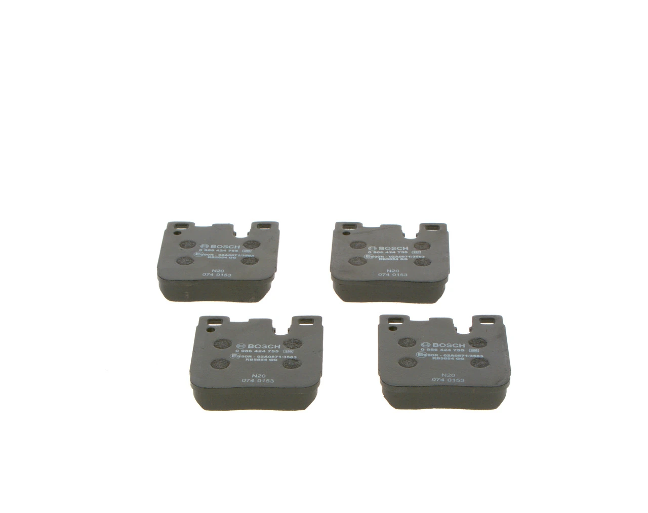 Set placute frana