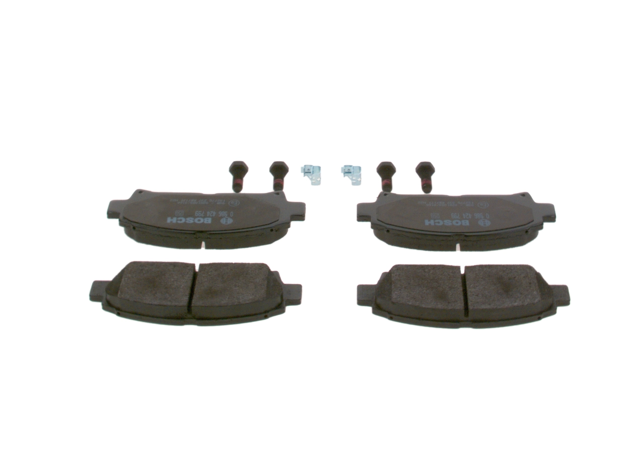 Set placute frana