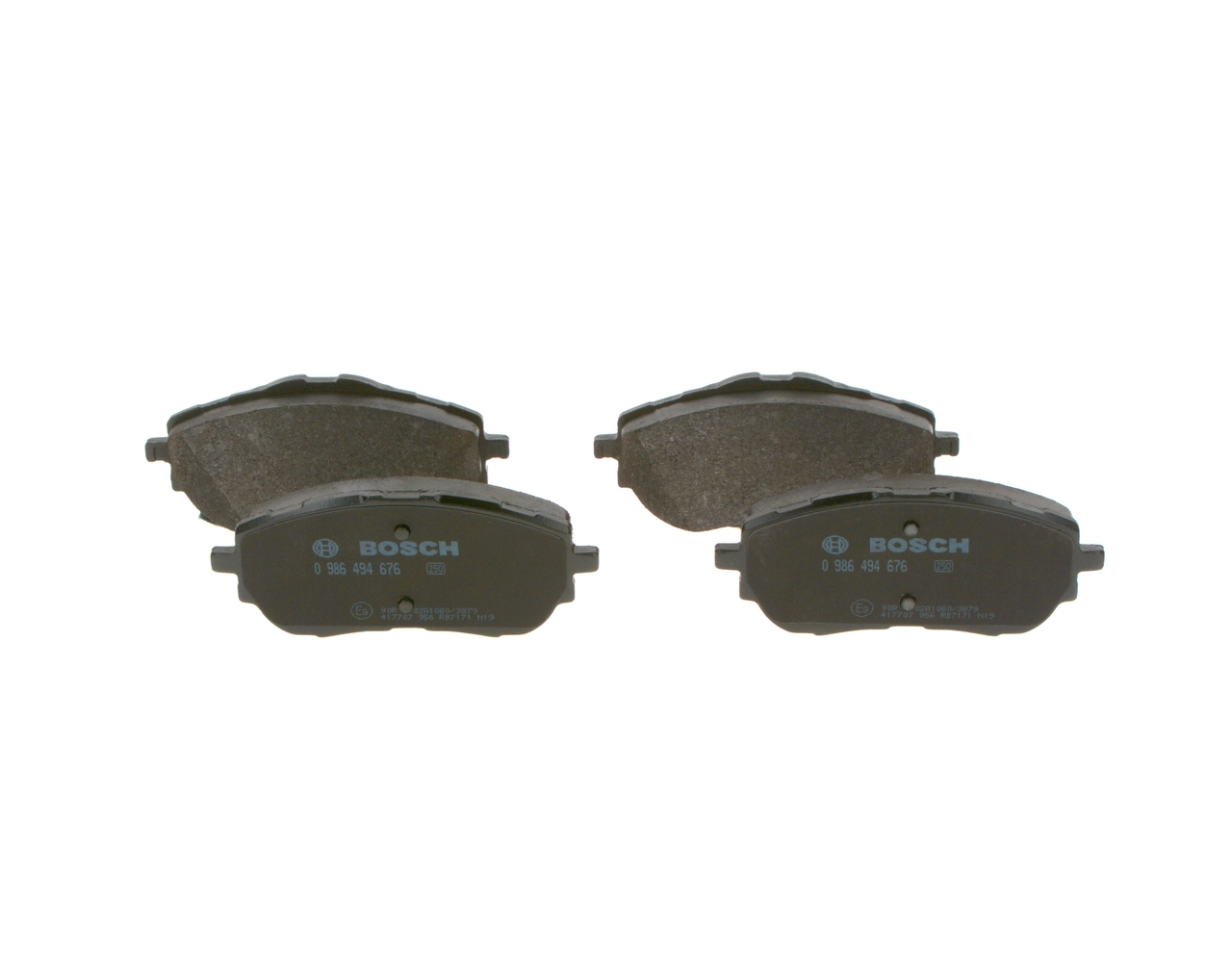Set placute frana