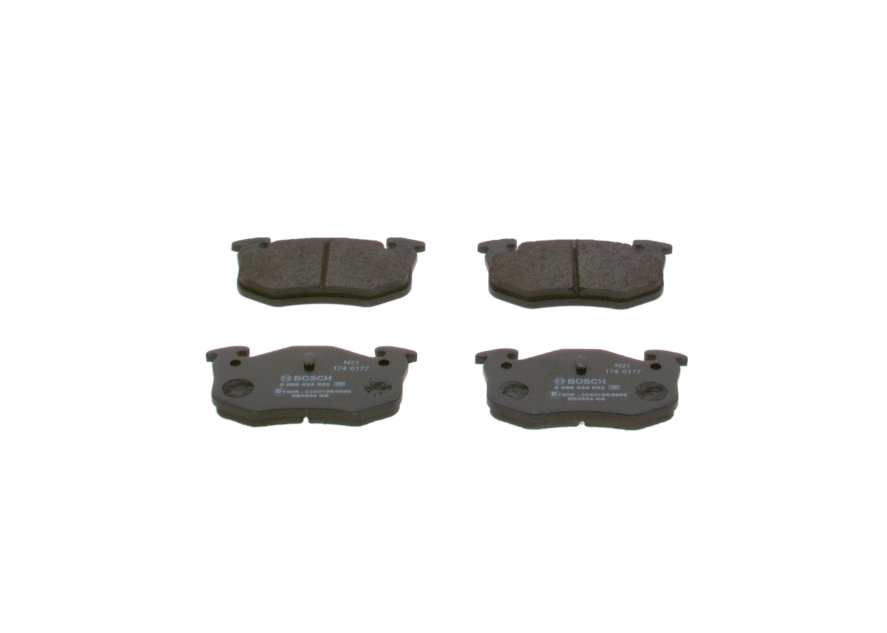 Set placute frana