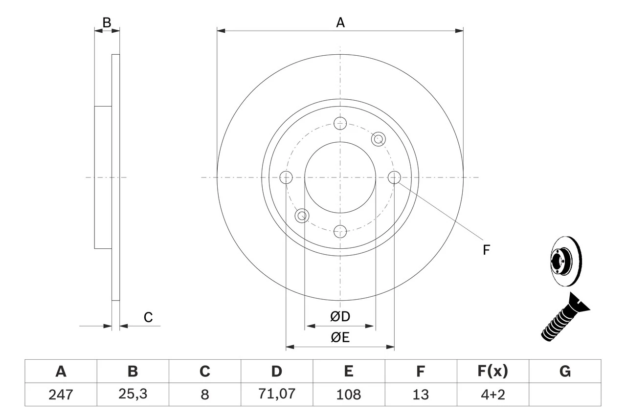Disc frana
