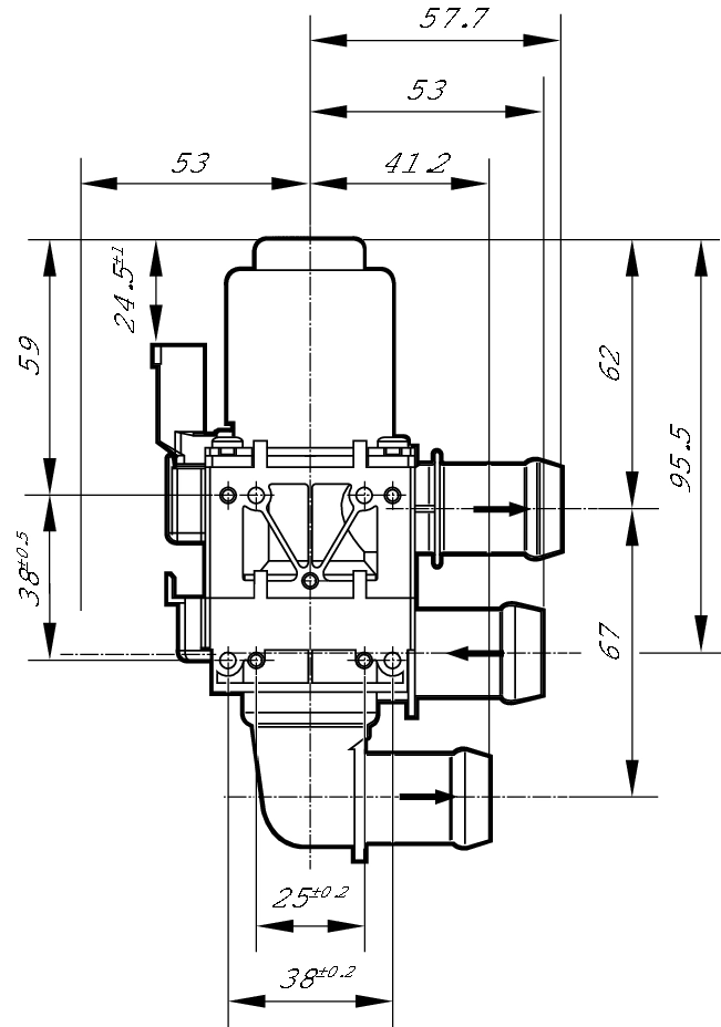 Supapa control agent frigorific