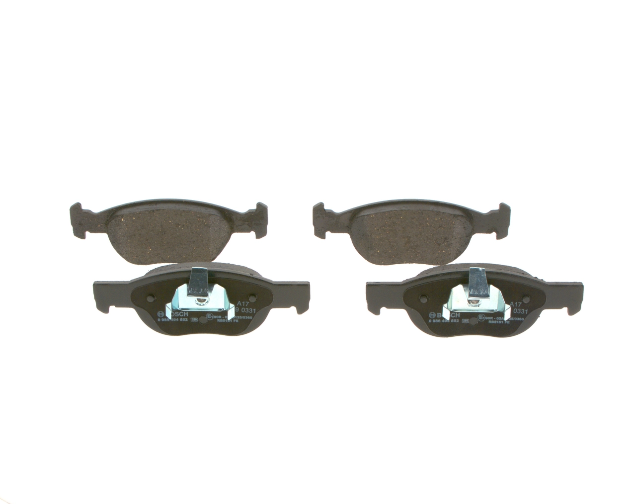 Set placute frana