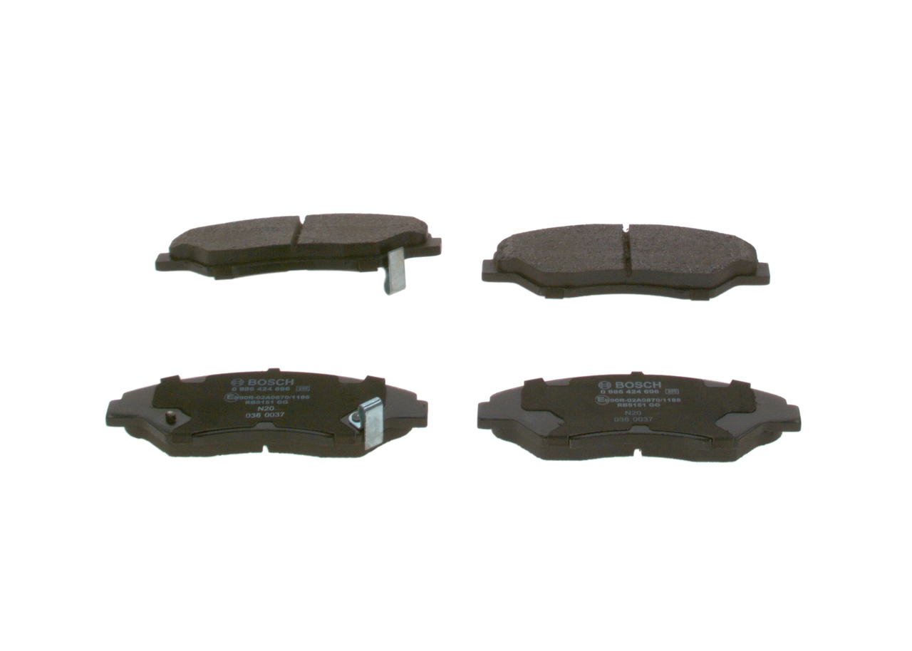 Set placute frana