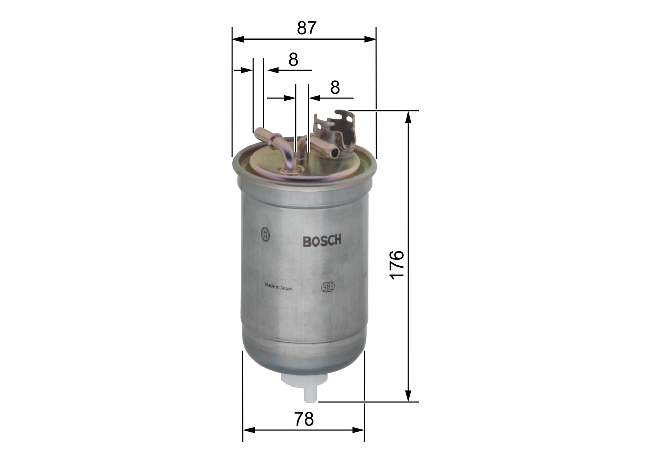 Filtru combustibil