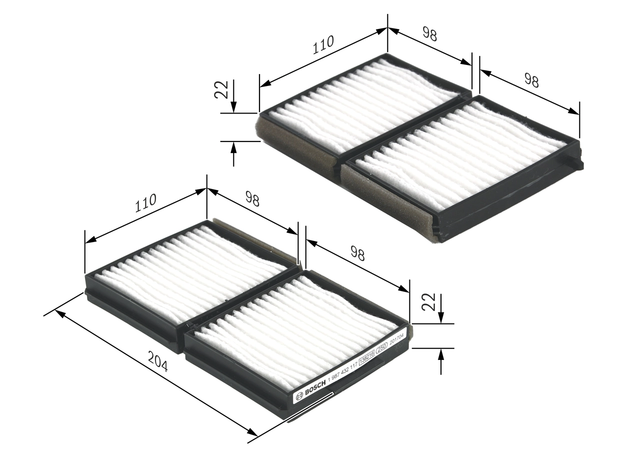 Filtru aer habitaclu