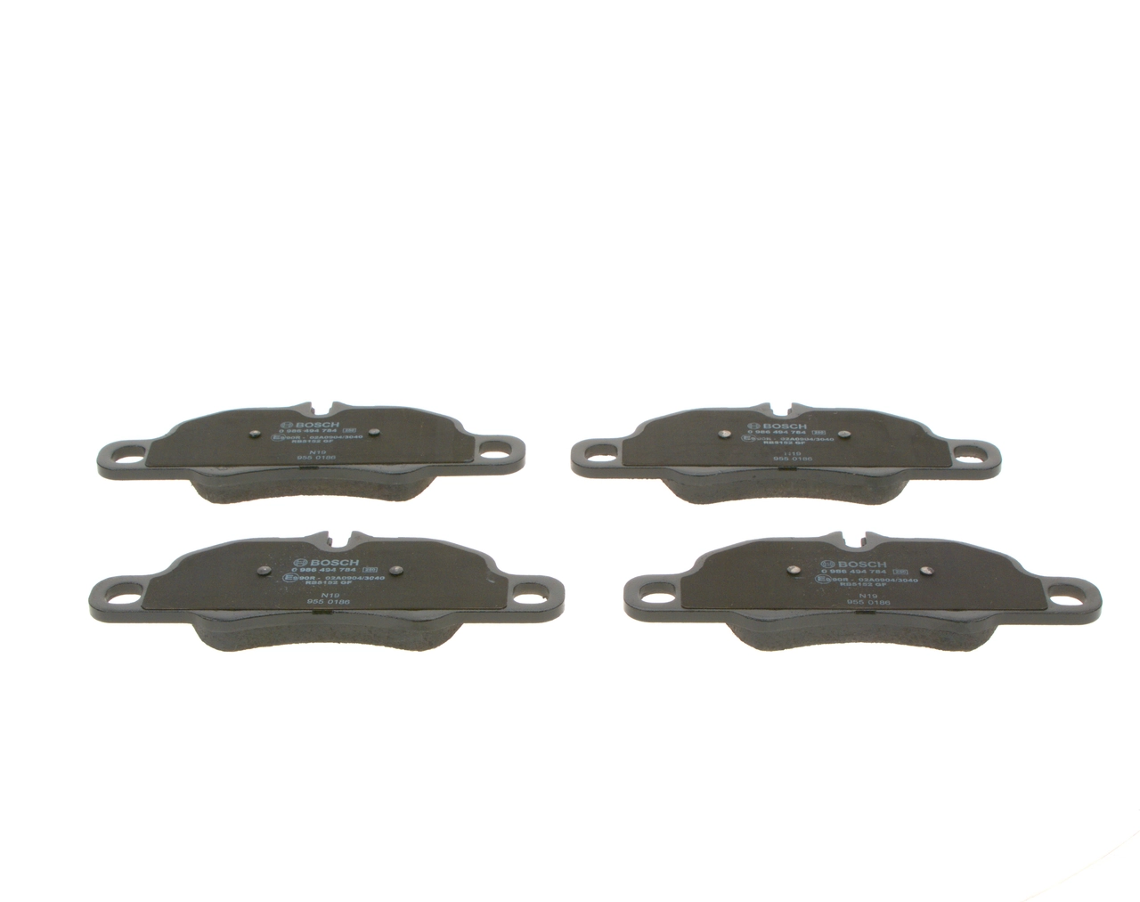 Set placute frana