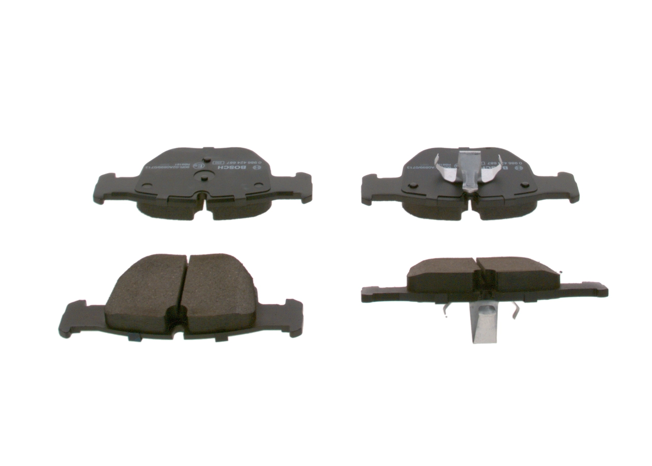 Set placute frana