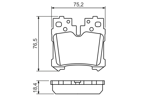 Set placute frana