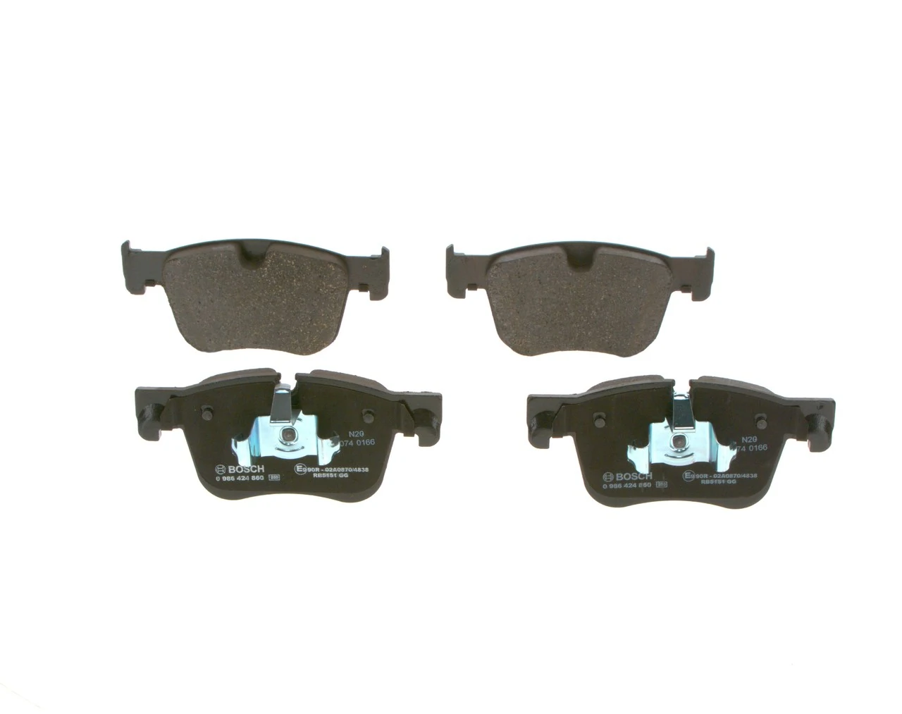 Set placute frana