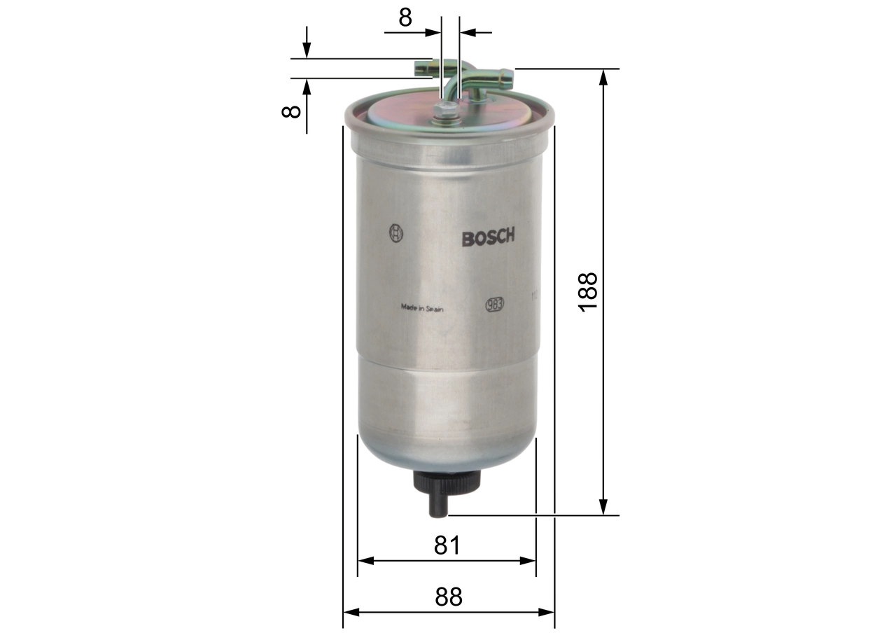 Filtru combustibil