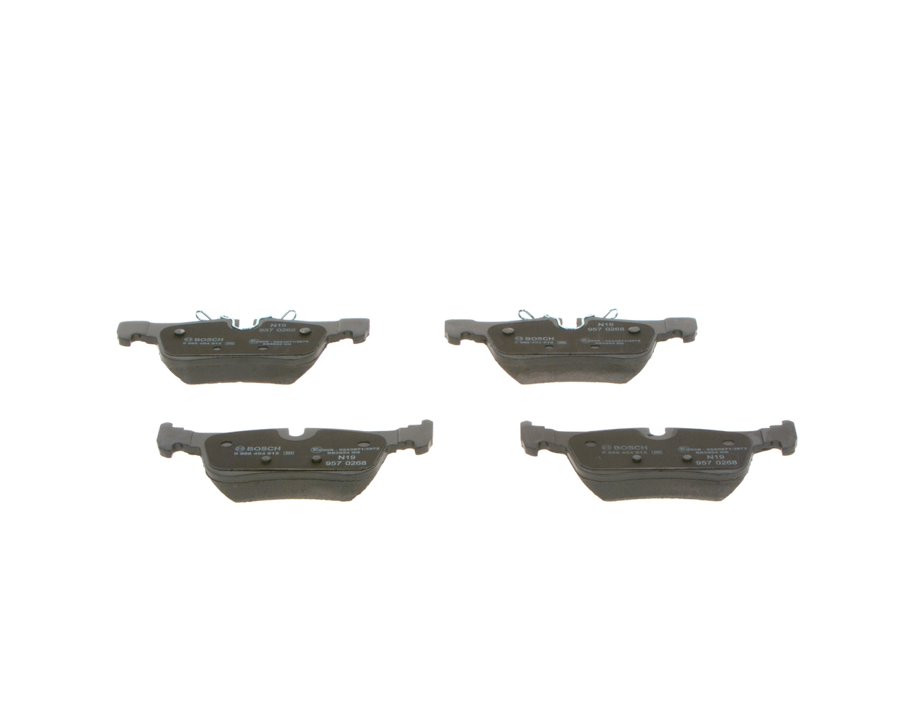 Set placute frana