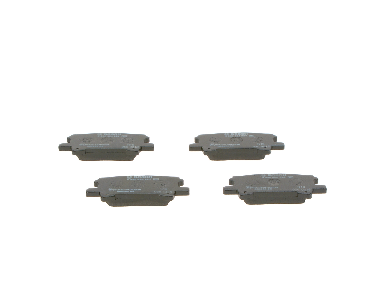 Set placute frana