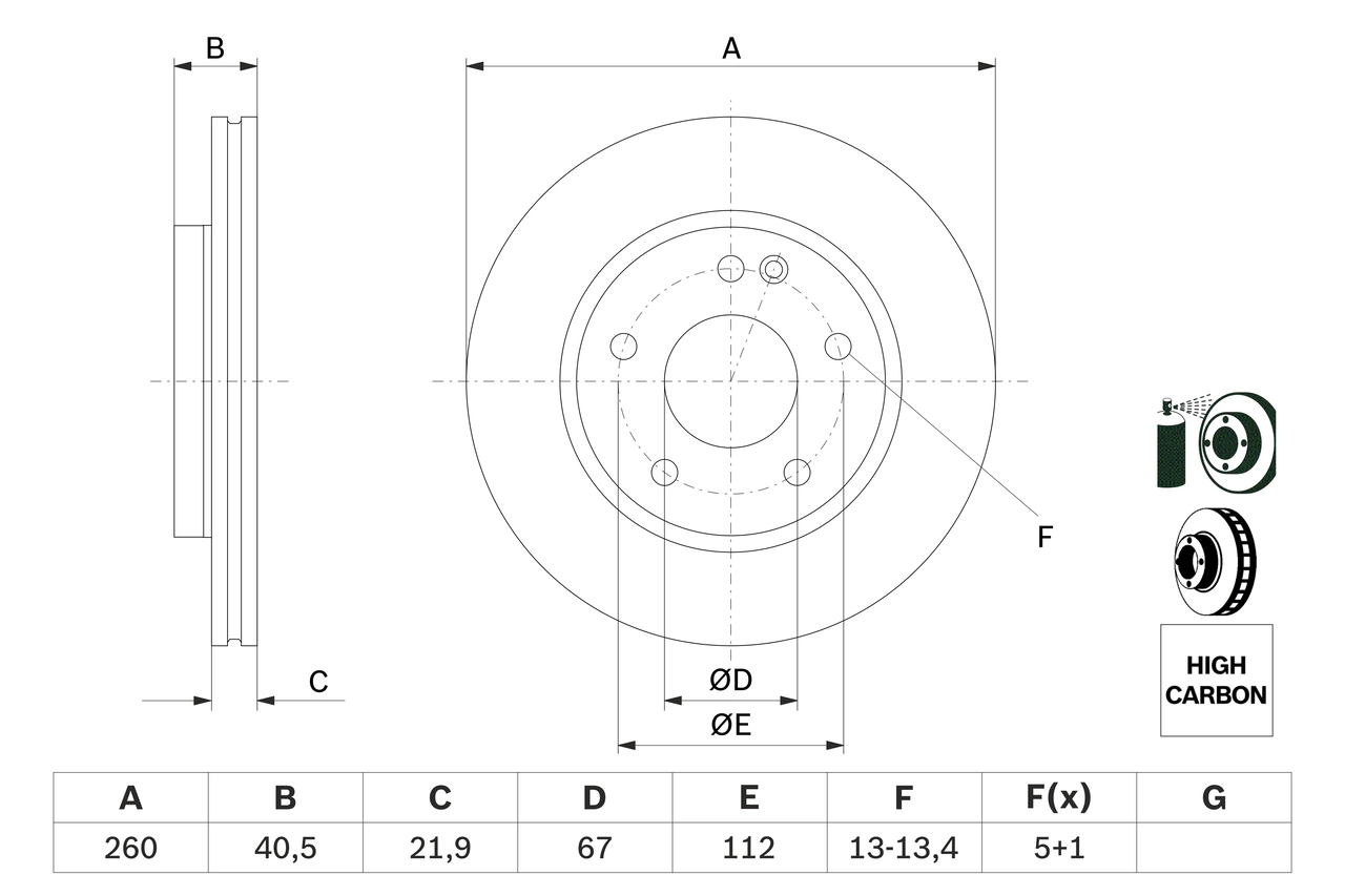 Disc frana