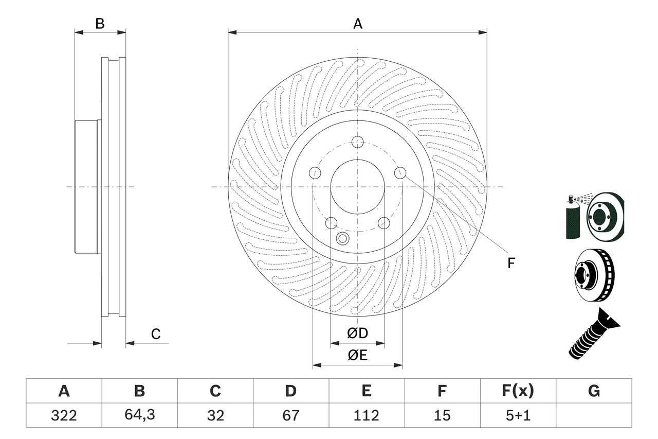 Disc frana