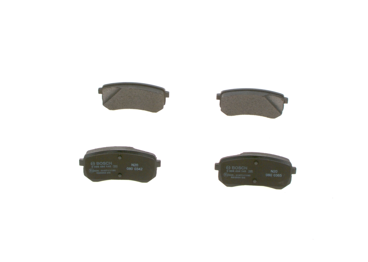Set placute frana