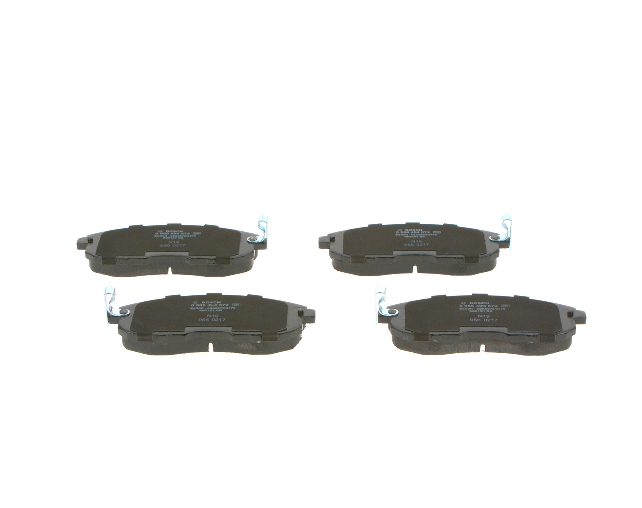 Set placute frana