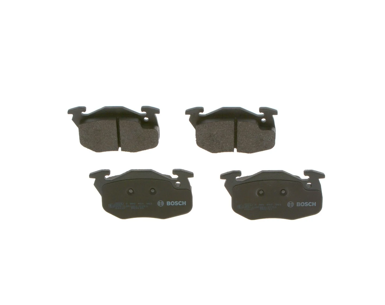Set placute frana