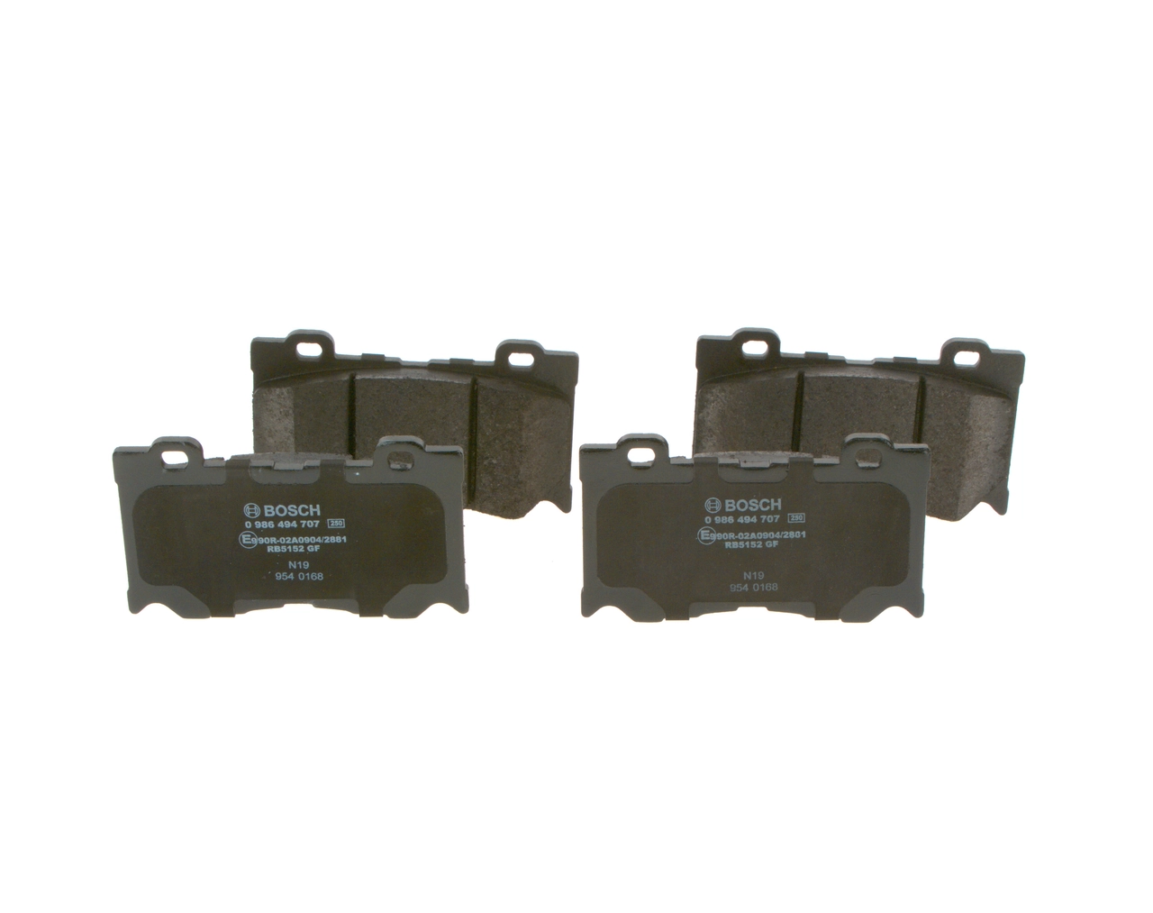 Set placute frana