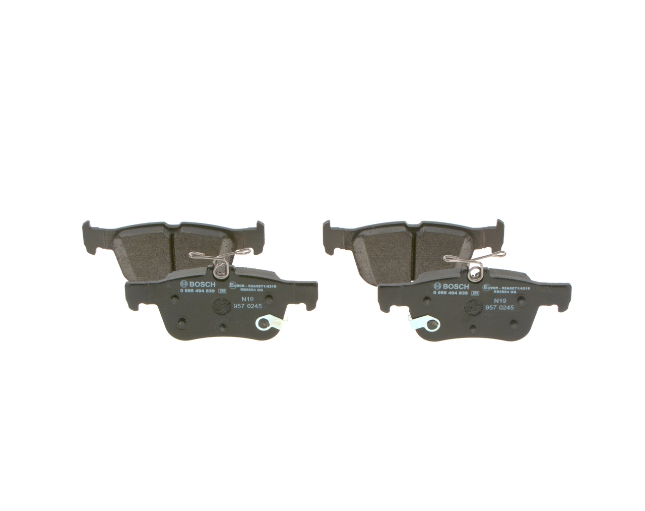 Set placute frana