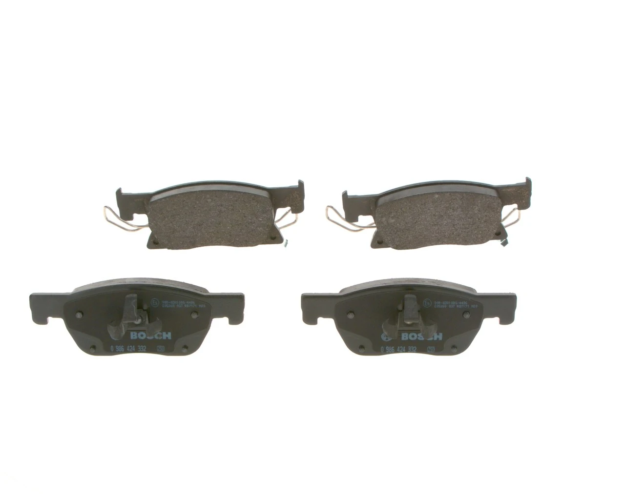 Set placute frana