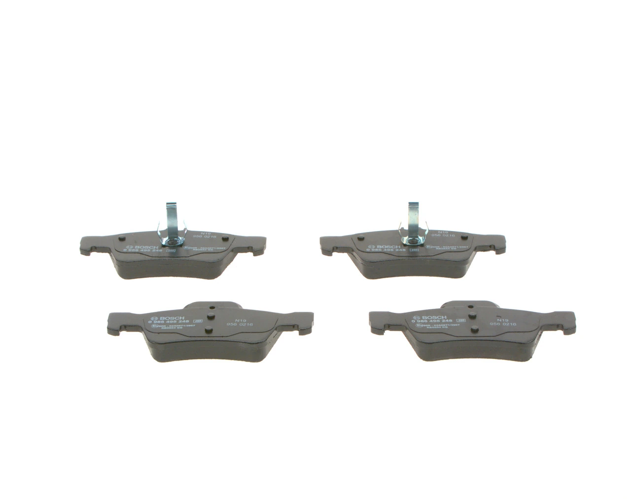 Set placute frana