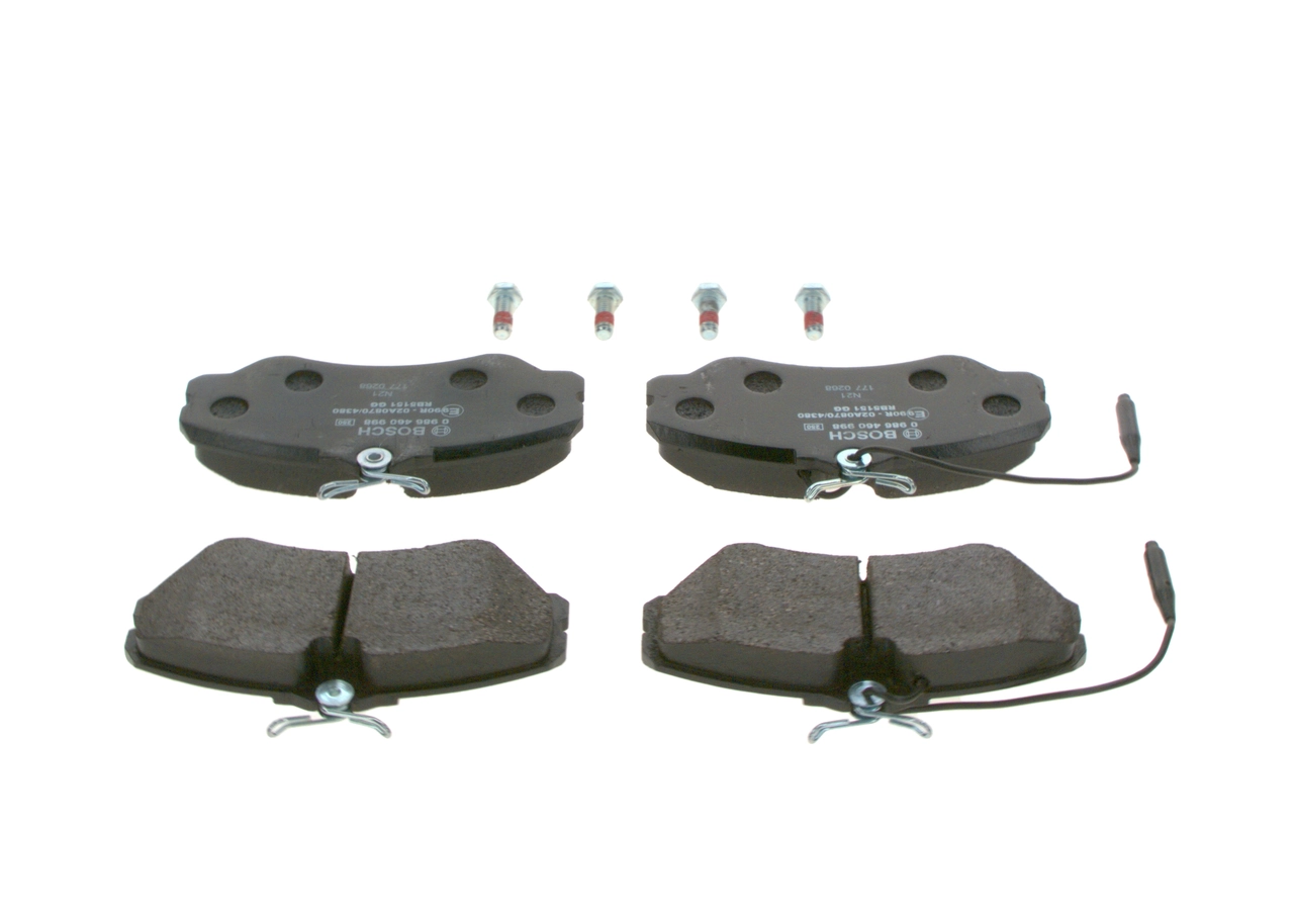 Set placute frana