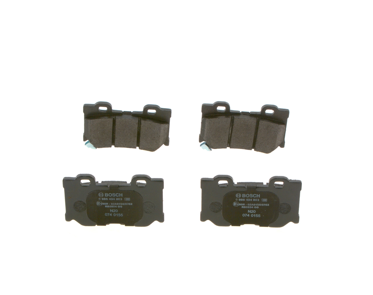 Set placute frana