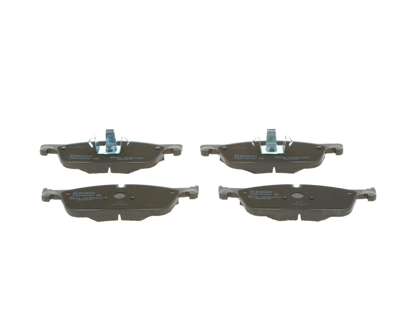 Set placute frana