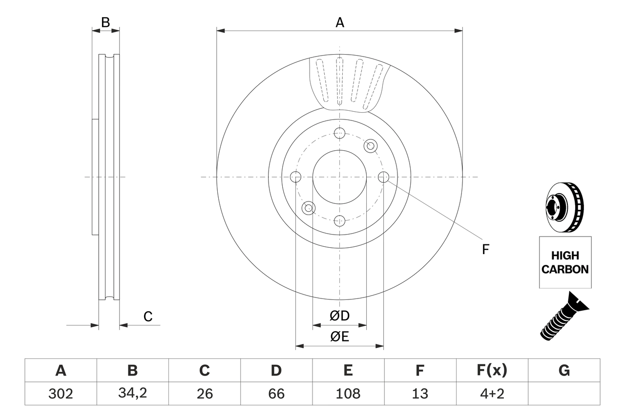 Disc frana