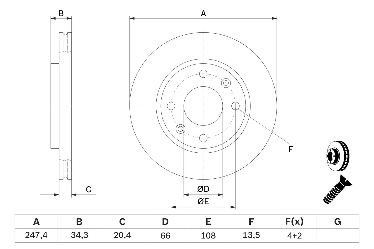 Disc frana