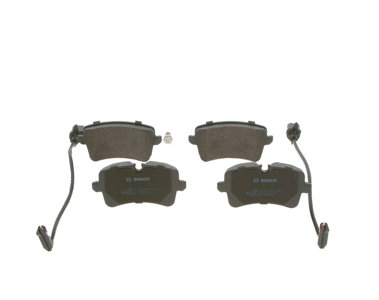 Set placute frana