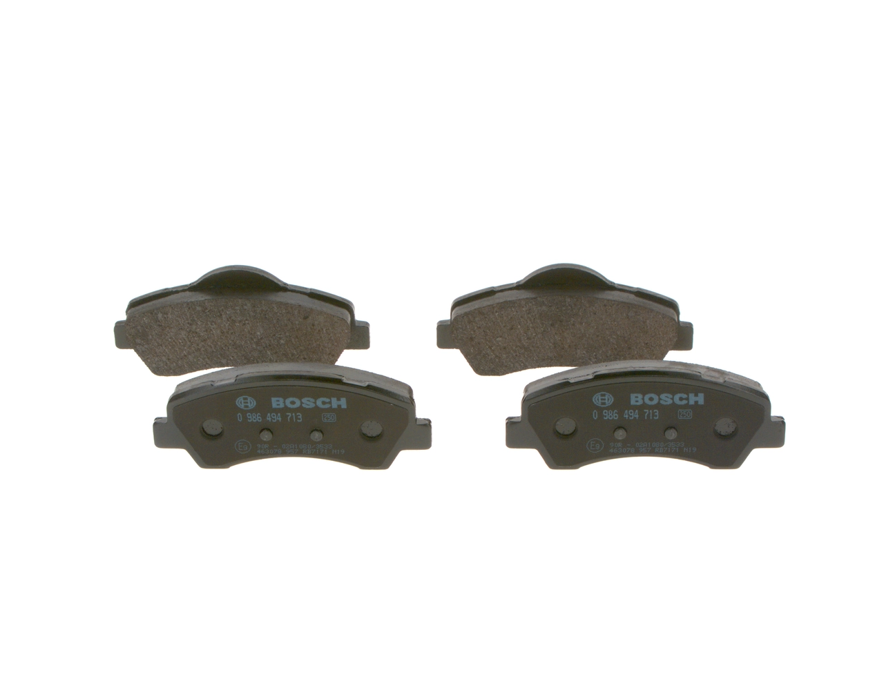 Set placute frana
