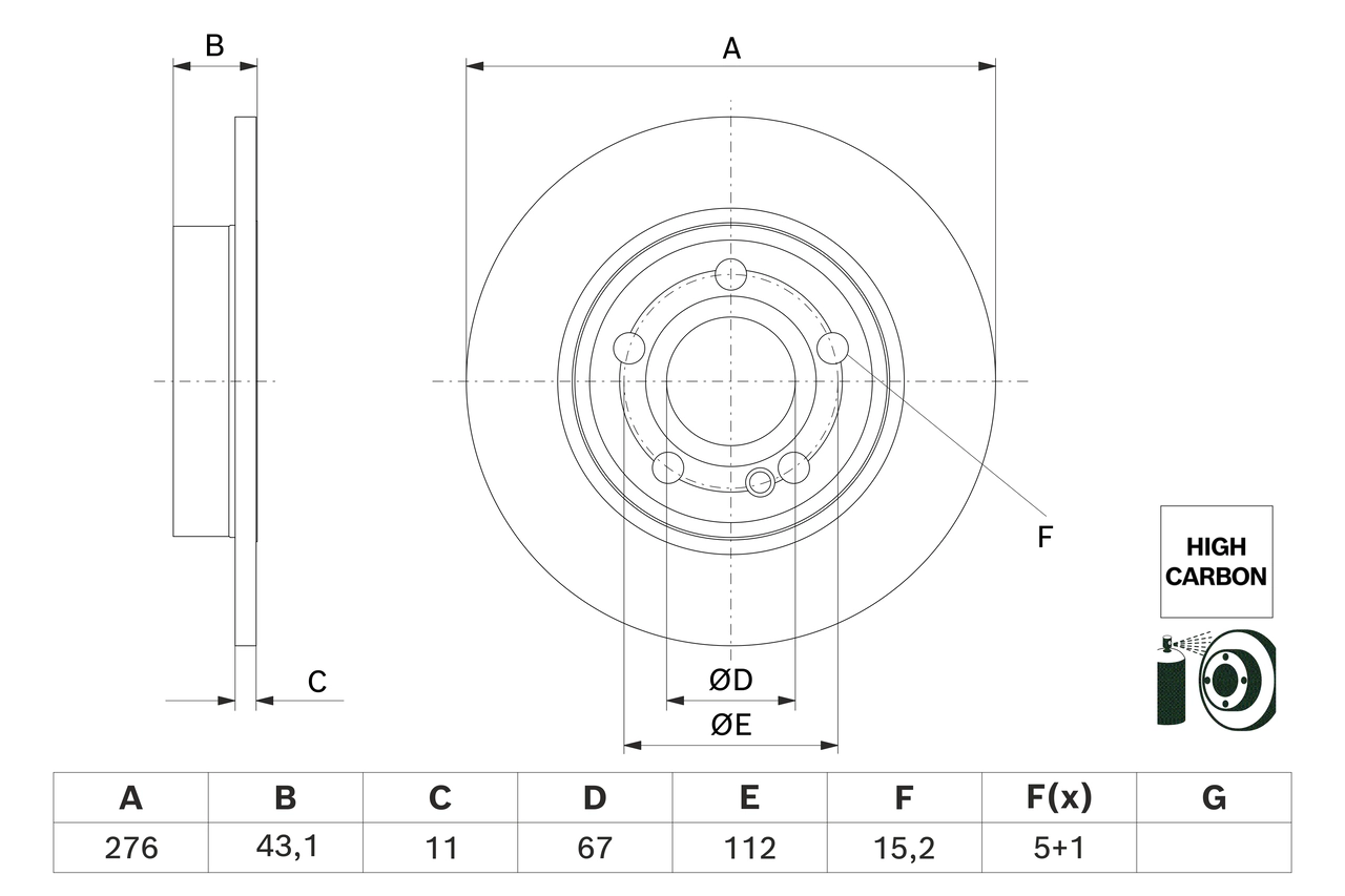 Disc frana