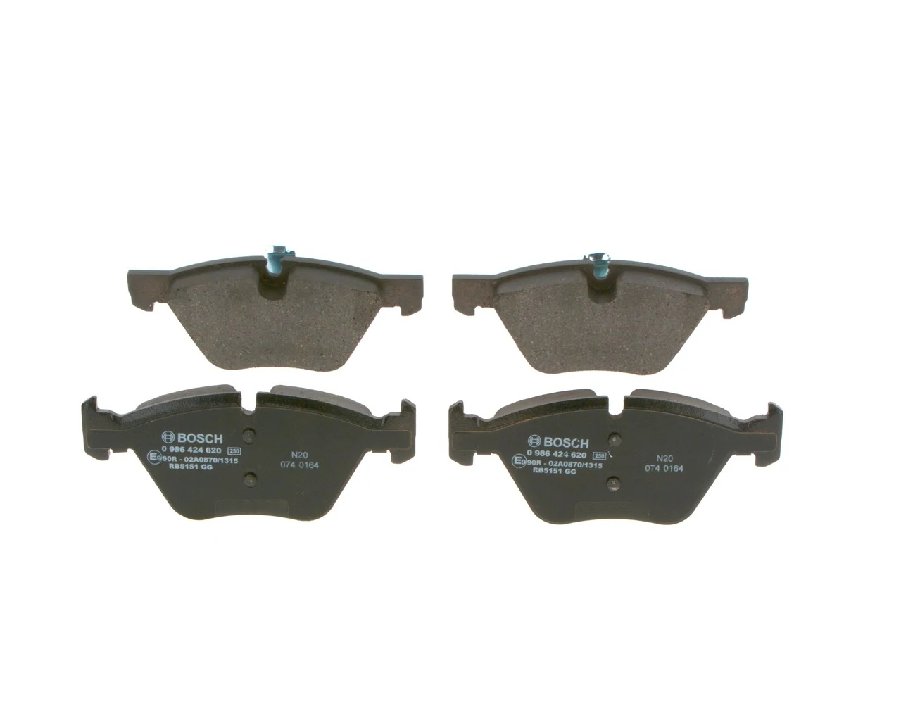 Set placute frana