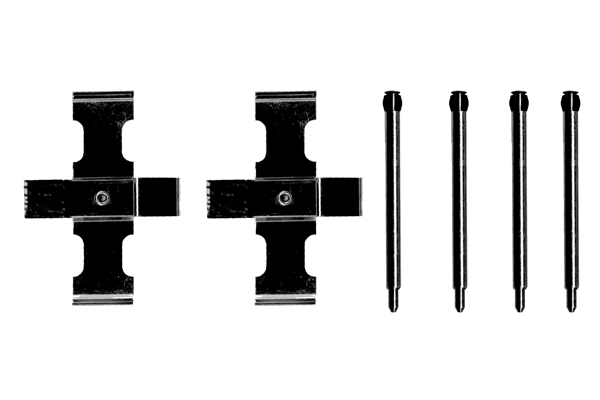 Set accesorii placute frana