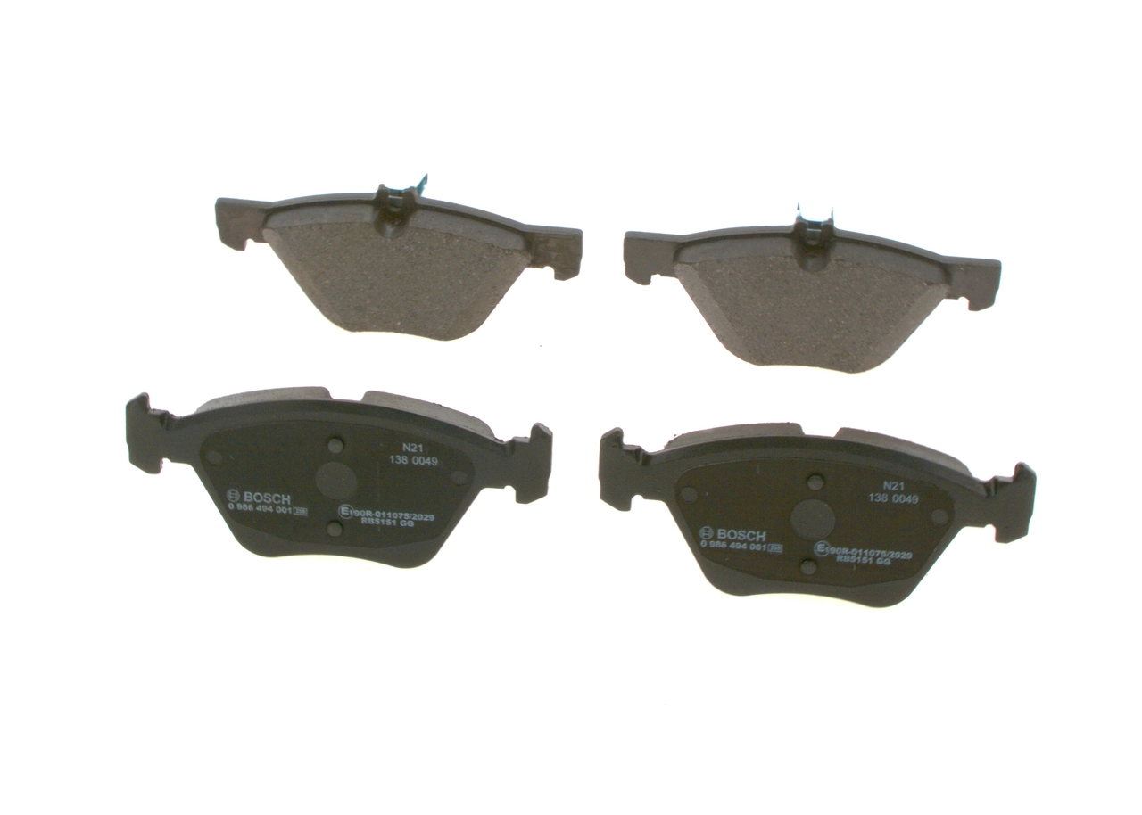 Set placute frana