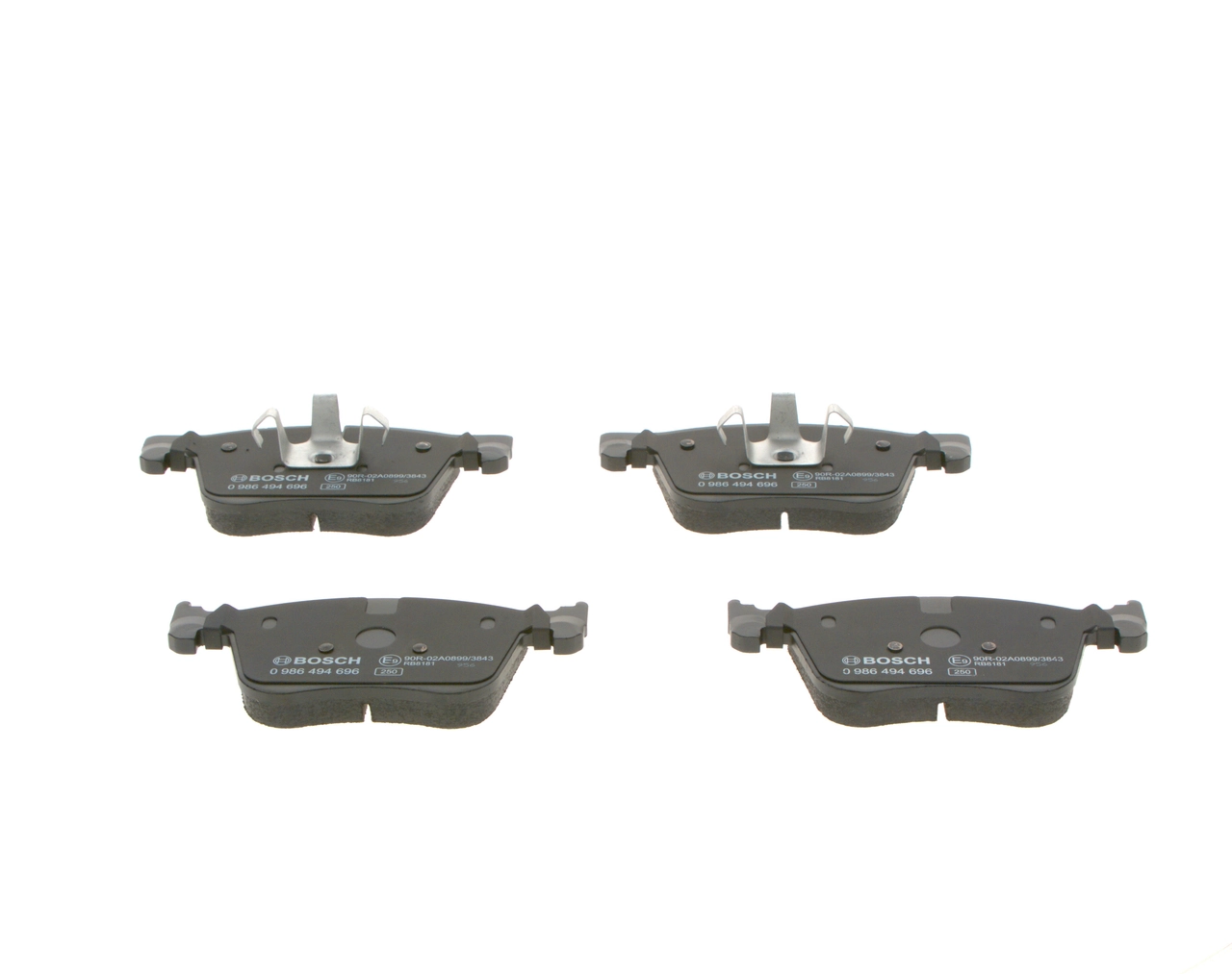 Set placute frana