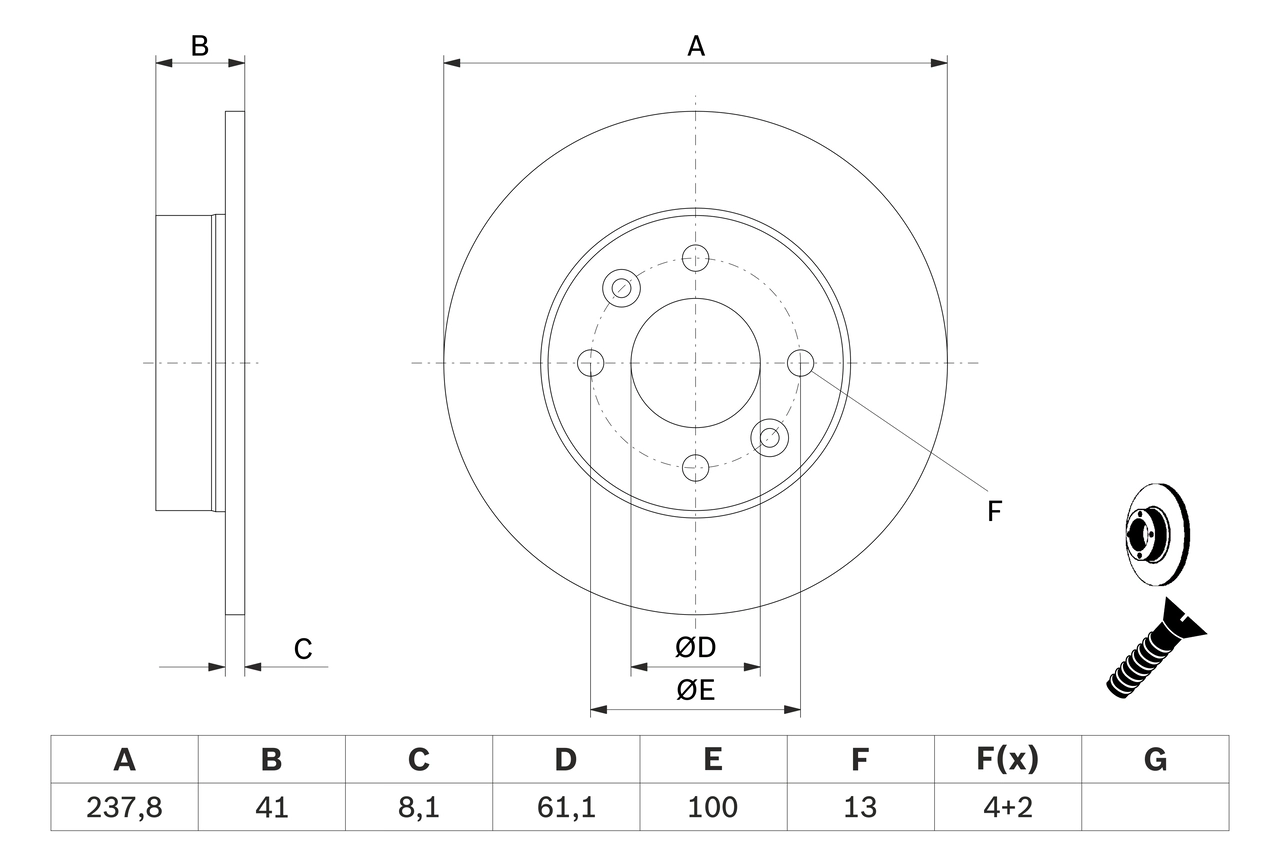 Disc frana