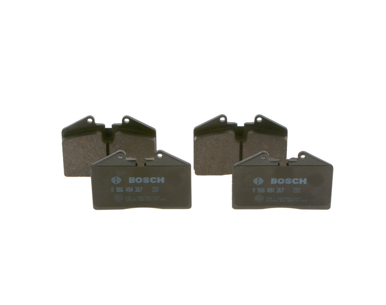 Set placute frana