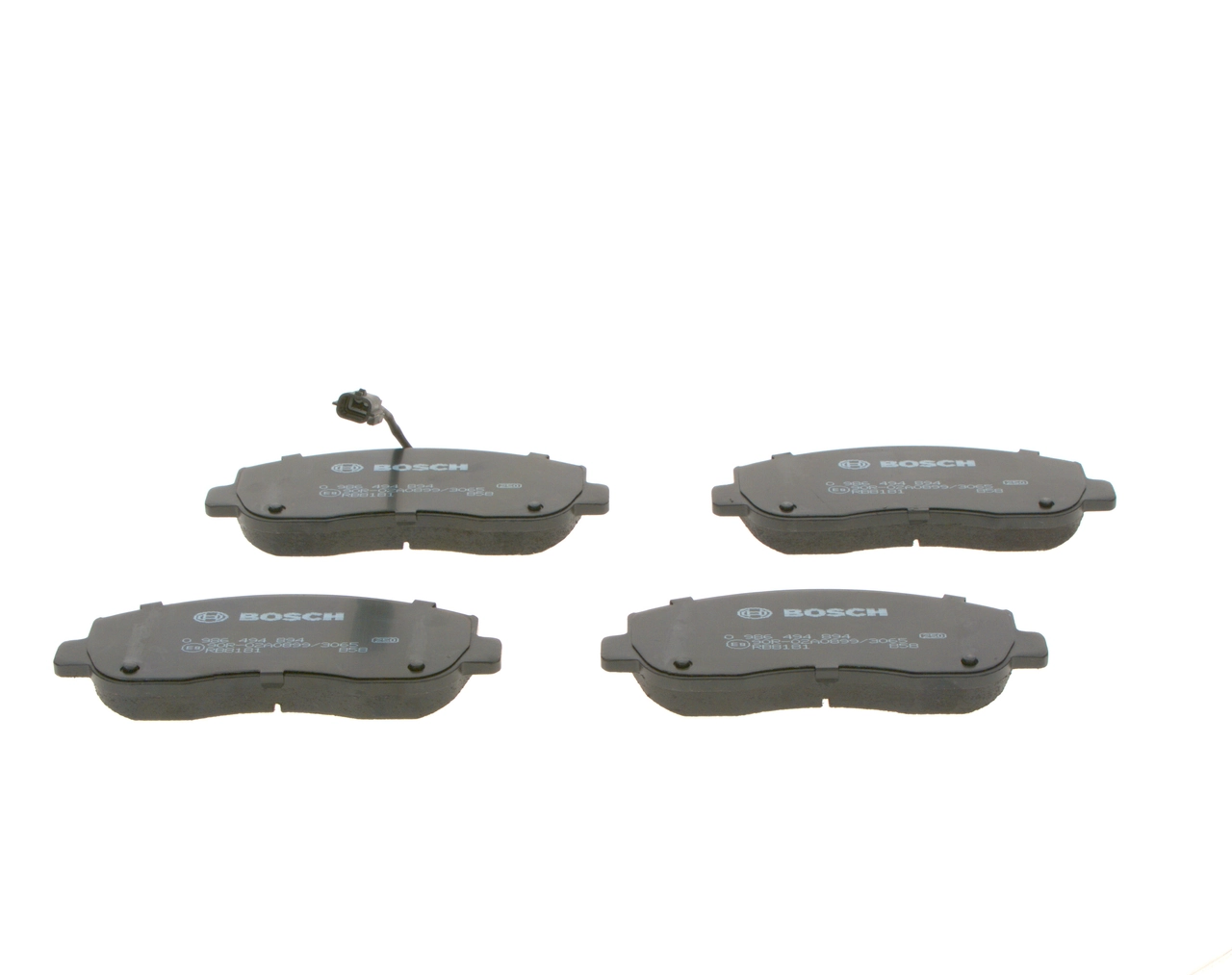 Set placute frana