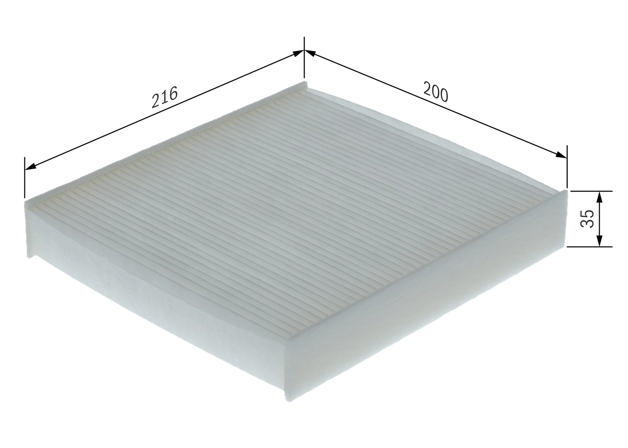 Filtru aer habitaclu